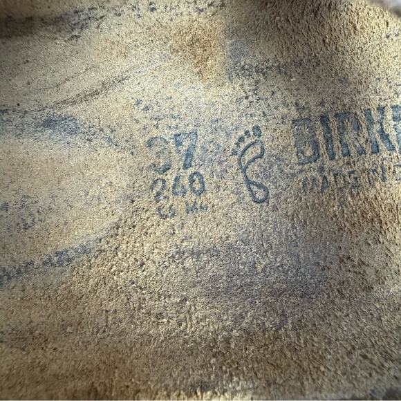 Birkenstock Mayari Pink Snakeskin Sandals Comfort Shoes Size EU 37/ US 6.5 - Picture 7 of 9